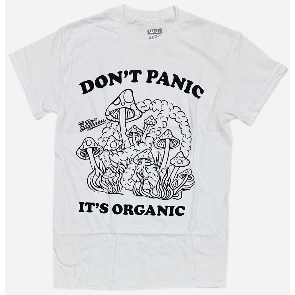 Your Highness Clothing Men's T-Shirt It's Organic Short Sleeve Crewneck Tee